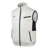 Chaleco de Ropa con Aire Acondicionado para Hombres, Refrigeración de Verano y Prevención de Golpes de Calor, Sitio de Construcción al Aire Libre, Protección Laboral, Carga con Ventilador, Ropa de Trabajo Refrigerada, Fabricante