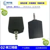 Adaptador de audio 3.5 revolución 2 6.35 hembra adaptador uno y dos 6.5 hembra enchufe de micrófono