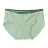 Pantaletas de Algodón Sin Costuras Triangulares con Lazo de Venta Caliente en Tiktok para Adolescentes, Ropa Interior Dulce para Niñas Semanal, Venta Directa de Fábrica al por Mayor