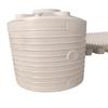 Tanque de almacenamiento de agua de plástico de 5 cubos de la ciudad de Cangzhou, tanque de almacenamiento vertical de polietileno de 5 toneladas, barril de plástico