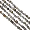 Piedra Natural Irregular Agujero Recto Forma de Cuentas Hechas a Mano DIY Collar Pulsera Colgante con Cuentas Accesorios de Joyería