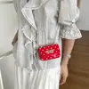 Bolso de mano de lunares de comercio exterior 2026, minibolso para mujer, bolso casual simple y elegante de hombro y bandolera