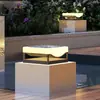 Lámpara Solar de Pilar Impermeable para Exteriores de Doble Propósito, Lámpara de Paisaje para Patio, Lámpara de Pilar para Valla de Jardín Exterior de Villa