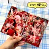 Caderno Original Cartoon A7 Acrílico de Folhas Soltas, Caderno de Estudante Anime Estética Fofa Feminina