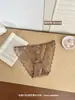 Novas Calcinhas de Renda Sexy para Mulheres, Cor Sólida Transparente, Cintura Média-Baixa, Estilo Fino, Costuradas com Tecido Brilhante, Sem Costura, Design Triangular que Abraça o Quadril