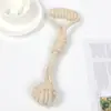Brinquedo para Cachorro Conjunto de Brinquedos Que Não Podem Ser Mastigados, Corda Trançada de Algodão e Linho com Nó para Cães Grandes, Moagem e Limpeza dos Dentes, Estilo Quente Transfronteiriço