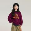 Sudadera Infantil Pudding Haru 2025 Otoño Nueva Sudadera de Dibujos Animados Cuello Redondo Multicolores Opcionales Sudadera Infantil