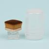 Nuevo Pincel Corrector Portátil de Cerdas Suaves Cabezal Plano Cuadrado de Aromaterapia Pincel para Base Sin Marcas Herramienta de Belleza Pincel de Maquillaje