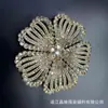 Parches de Tela de Flor de Cinco Pétalos Estilo Fresco y Dulce, Accesorios para el Cabello DIY Hechos a Mano, Flores de Pedrería Coloridas de Lujo Ligero, Accesorios para Ropa