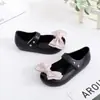 Zapatos de Princesa con Lazo Sandalias Infantiles Sandalias de Gel Calzado para Dedos de Niña Zapatos de Princesa Estilo Coreano Sandalias Zapatos Infantiles de Suela Blanda