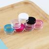 Venta al por mayor de fábrica botella de crema de 5 g botella dorada de PS botella redonda botella para sombra de ojos caja de embalaje para cosméticos caja de sombra de ojos multicolor