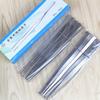 Pinzas de acero inoxidable, 18cm 20cm 16cm boca recta cabeza redonda pinzas para accesorios con dientes
