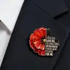 Nuevo producto creativo para tiendas independientes transfronterizas: Broche Viernes Rojo, broche unisex para hombres y mujeres