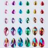 Pegatinas de Diamantes de Colores, Pegatinas de Diamantes Acrílicos, Pegatinas de Estrellas, Pegatinas de Gota de Agua, Pegatinas de Diamantes de Corazón, Pegatinas de Diamantes de Lágrima de Perla, Pegatinas Faciales de Diamantes Adhesivas, Pegatinas para la Frente