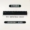 Empujador de mahjong acrílico temático navideño de venta directa con impresión incorporada, organizador de tarjetas de mahjong estilo americano, estante magnético para mahjong