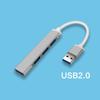 Concentrador USB transfronterizo, extensor, concentrador cuatro en uno, base de expansión Type-C, estación de acoplamiento divisora de computadora uno en cuatro