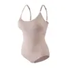 Faja moldeadora de una pieza transfronteriza para mujer, pantalones abdominales, moldea caderas abiertas, tirantes, ropa interior, corsé elástico