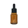 Yigao Packaging Botella de Esencia para Belleza Médica Marrón de 30 ml Botella con Tapa Gotero de PET Botella Rellenable Set de Viaje para Cosméticos