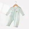 Roupas de Verão para Bebê, Macacão de Manga Longa, Roupinha de Borboleta O'Dell Classe A para Recém-Nascido, Macacão Seamless de Engatinhar para o Verão