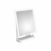 Espejo de Maquillaje Plegable con LED de 34X38 cm para Escritorio 70% de descuento con Luz de Relleno Carcasa Espejo de Belleza Inteligente para Tocador