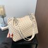 Bolso de Mano Textil para Viajes de Trabajo 2024 Diseño de Nicho Versátil Ins Bolso de Hombro/Axila Estilo Coreano Bolso Tote para Mujer