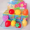 Bestseller transfronterizo: juguete realista de fruta para aliviar el estrés, fresa, mango, piña juguete para aliviar el estrés, gadget elástico para aliviar el estrés
