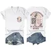 La Maternidad Es Reino Sitio Independiente de Amazon Camiseta de Manga Corta con Cuello en V para Mujer, Moderna y Elegante, con Estampado Delantero y Trasero