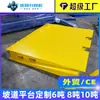 Plataforma de Salto para Carretilla Elevadora, Tabla Rampa para Contenedor en Piso, Plataforma de Carga Universal 67932cm para Descarga de Carga con Capacidad de 8 Toneladas y 10 Toneladas