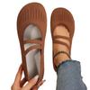 Dropshipping Internacional da Amazon Novos Sapatos Casuais Respiráveis de Malha para Mulheres Sapatos Rasos Respiráveis de Fly-Knit Preguiçosos para Mulheres