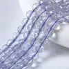 Cuentas de cristal facetado, cuentas sueltas para pulseras hechas a mano DIY, cadenas para teléfono, accesorios de joyería con cuentas, stock del fabricante disponible para venta al por mayor