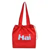 Bolsa de Pano de Nylon Bolsa Preguiçosa de Primavera para o Trajeto Bolsa de Ombro Feminina Bolsa Tote de Lona de Grande Capacidade Nova Bolsa Pequena da Moda