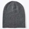 Gorro de Inverno, Aba Quente de Camada Dupla, Versátil, Unissex, Gorro de Tricô de Lã Cashmere, Faz o Rosto Parecer Menor, Quente e Protege as Orelhas