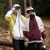 Chaqueta de Fuente de Fábrica Primavera y Otoño Cortavientos e Impermeable Ropa de Viaje para Montañismo Chaqueta para Acampar al Aire Libre Pesca Chaqueta con Capucha