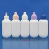 Botella cuentagotas de loción Spot de 50 ml botella de spray para el cabello de tres piezas botella de crema con gotas para protección solar materiales de empaque cosmético