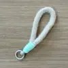 Lanyard de Muñeco de Peluche Colorido para Teléfono, Correa Corta para Muñeca, Llavero para Funda de Teléfono, Correa Antiperdida, Accesorio para Bolso
