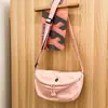 Calça da Moda Bolsa Transversal Versátil Estilo Coreano Feminino Ins Casual Bolsa de Tecido de Nylon Moda para Viagem e Dia a Dia Bolsa Feminina Estilo Dumpling