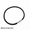 Pulsera tejida de una sola capa de 3 mm, línea de Milán roja, pulsera de cuerda para la mano, tienda de joyería al por mayor, pulsera de regalo