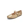 Bailarinas delicadas y etéreas de estilo francés, nueva colección 2026, perfectas con vestidos, zapatos Mary Jane únicos de suela suave