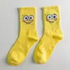 Calcetines de mujer estilo coreano, medias, dibujos animados lindos, de media pantorrilla, ins, medias de moda, de pantorrilla larga, para estudiantes, calcetines deportivos, otoño e invierno, primavera y verano