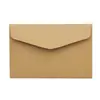 Fábrica em estoque atacado envelope saco de papel kraft espesso saco para armazenamento de carta convite estilo ocidental saco de papel envelope em branco sem carta