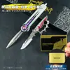 Set de Acción Triángulo Z + Tarjeta Dorada Polaris + Creed Acción 22cm Arma Unidireccional Regalo de Cumpleaños para Niño