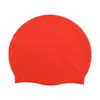 Touca de natação de silicone 55g touca de natação grossa para adulto esportes aquáticos ao ar livre equipamento à prova d'água fabricantes podem encomendar logotipo