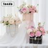 Día de San Valentín Chino Bolso de Marca de Lujo Ligero de Moda Caja de Regalo Plegable con Flor Arreglo Floral de Entrenamiento Floral Bolso