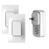 Timbre Inalámbrico Doméstico Auto-Generador con Alto Volumen y Control de Larga Distancia Impermeable 433 Control Remoto Timbre Llamador