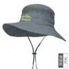 Nuevo Sombrero de Sol de Secado Rápido 2026 para Hombres, Sombrero de Sol para Pesca al Aire Libre con Ala Ancha, Protección Solar, Sombrero Personalizado de Fábrica de Exportación