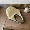 Bolso Tejido de Hombro de Gran Capacidad, Nuevo Bolso de Mano Casual Calado, Bolso Tejido para Mujer, Bolso de Playa Estilo Resort Costero