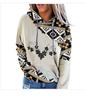 Suéter con capucha para hombre, con estampado digital de letras, estilo transfronterizo europeo y americano, sudadera con capucha para hombre y mujer, abrigo holgado informal de otoño e invierno