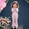 Conjunto Nuevo de Verano 2026 para Niñas con Dibujos Animados de Nubes, Conjunto Cómodo y Lindo de Dos Piezas para Niñas