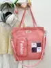Bolso Tote Estilo Nuevo 2025, Bolso para Libros, Mochila Grande de Lona para Estudiantes, Bandolera Cruzada de un Solo Hombro, Bolso Multiusos para Tutorías, Ligero