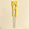 Bolígrafo de cuentas de doble aguja 2.6 mm cuenta pequeña ahorrador de mano mariposa bolígrafo de 60 cuentas herramienta de cuentas DIY bolígrafo de cuentas